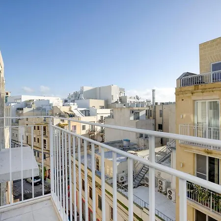 5th Floor Brand New Apt, With Prvt Balcony & Wifi By 360 Estates * Gzira